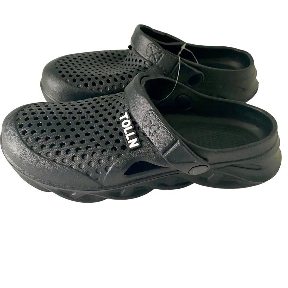 TOLLN Black Garden Shoes Clogs Size 40 US 8.5  NEW